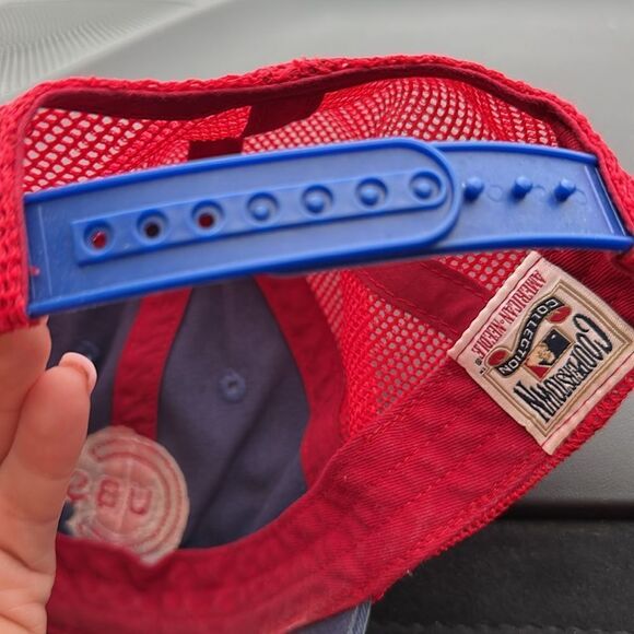 Chicago Cubs vintage snapback baseball cap hat, Coopertown, American needle - Picture 5 of 5